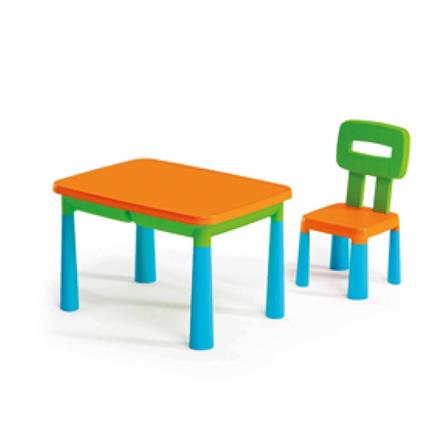 Tavolo E Sedia Multicolor