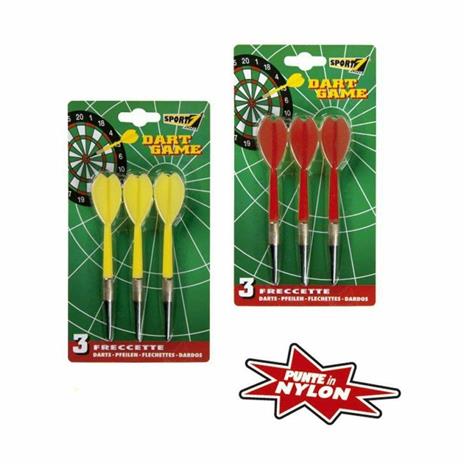 Blister 3 Freccette Con Punte In Nylon - 3