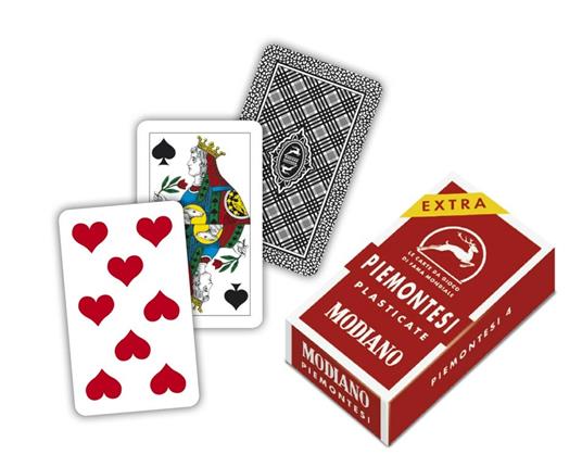 Carte da gioco Piemontesi 4 - Modiano - Carte da gioco - Giocattoli