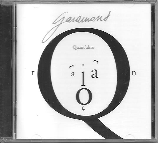 Quant'altro - CD Audio di Garamond