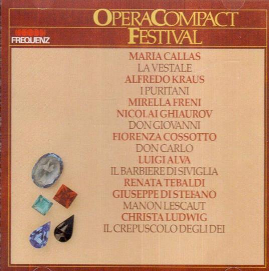 Opera Compact Festival Vol. 9 - CD Audio