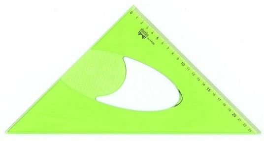 Squadra 45 gradi/35 cm Elastika