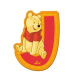 Lettera adesiva J Winnie the Pooh