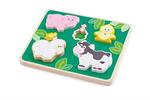 Sevi 88032. Puzzle Tattile Fattoria