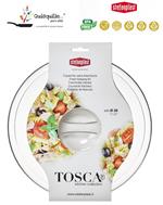 Ciotole Insalatiere Con Opzione Coperchio Per Alimenti QualitaÂ  Extra 100 % Made In Italy. Coperchio Tortora 29