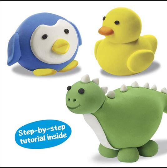 Carioca Pasta Modelight 30 Gr Pot Animal Assortiti