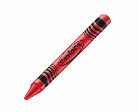 Pastelli a cera Carioca. Confezione 24 colori assortiti - 2