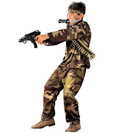 Vestito Special Force 8-10 Anni 140H