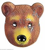 Costume Maschera orso in plastica