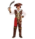 Vestito Capitano Pirata Dei Caraibi 11-13 Anni 158H
