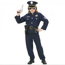 Vestito Poliziotto 8-10 Anni 140H