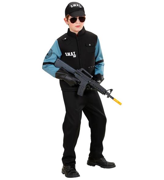Vestito Swat 5-7 Anni 128H