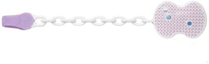 Clip con Catenella 0M+ Colore Rosa