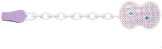 Clip con Catenella 0M+ Colore Rosa