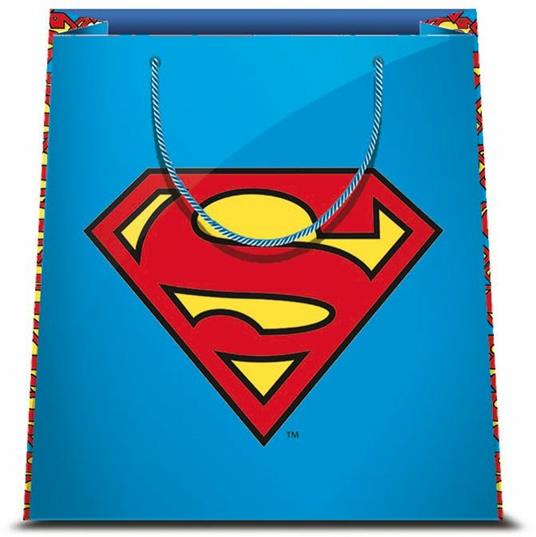 Shopper Superman Logo. Taglia L
