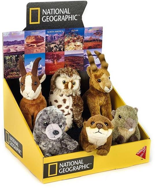 National Geographic Giocattolo Animali Peluche Europa National