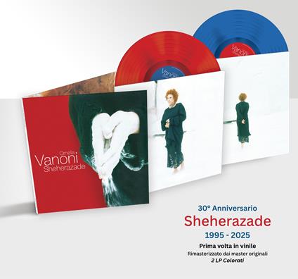 Sheherazade. 30° Anniversario (1995 2025) (Doppio vinile rosso e blu) - Vinile LP di Ornella Vanoni