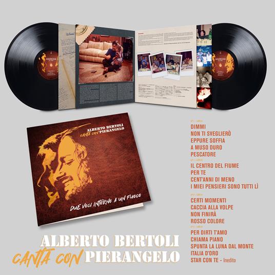 Due voci intorno al fuoco (canta con P. Bertoli) - Vinile LP di Alberto Bertoli - 2