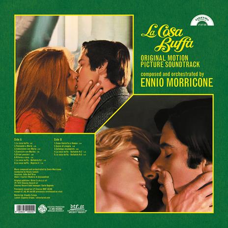 La cosa buffa (Limited Edition - 140 gr. Clear Green Vinyl) (Colonna Sonora) - Vinile LP di Ennio Morricone - 3