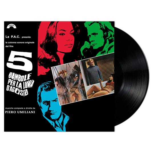 5 Bambole per la luna d'agosto (Colonna Sonora) (140 gr. Limited Edition) - Vinile LP di Piero Umiliani - 2