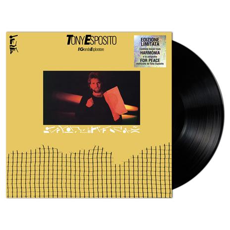 Il grande espoloratore (Limited Edition - Black vinyl + silk-screen print + bonus track) - Vinile LP di Tony Esposito
