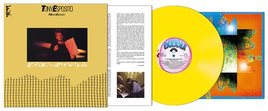 Il grande espoloratore (Limited Edition - Signed yellow vinyl + silk-screen print + bonus track) - Vinile LP di Tony Esposito - 3
