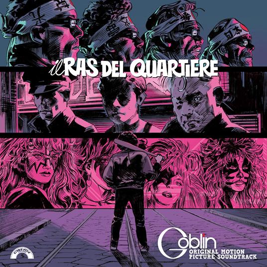 Il Ras del Quartiere (Colonna Sonora) (Ep 12" Lilla Trasparente + Inserto) - Vinile LP di Goblin