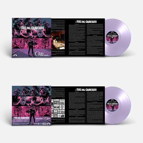 Il Ras del Quartiere (Colonna Sonora) (Ep 12" Lilla Trasparente + Inserto) - Vinile LP di Goblin - 2