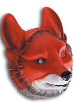 Maschera Volpe Grande In Plastica