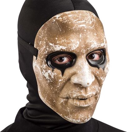 Maschera Zombie In Plastica Rigida In Busta con Cav.