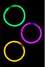 Carnival Toys 4761 8 Bracciali Luminosi G.I.D. Colori Assortiti In Busta