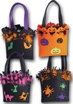 Borsina Halloween con Piume Cm.12X13 Ca. Mod.Ass.