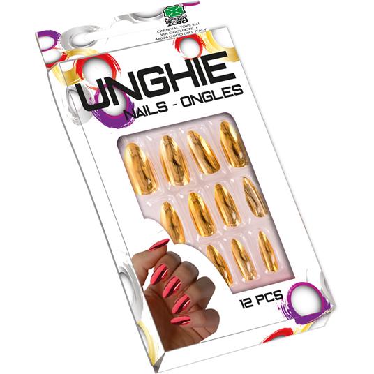 Unghie Oro Metallizzate In Scatola