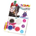 Kit Trucco Prof. Ad Acqua Teschio con Pennello In Scatola