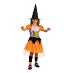 Costume Streghetta Arancione Tg.Iv In Busta C/Gancio