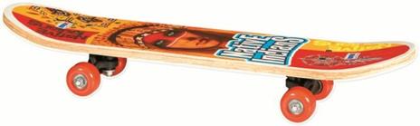 SKATEBOARD LEGNO 60X15 CM. 2 DISEGNI ASSORTITI