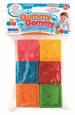 Gummy Gommy - 6 Cubi Morbidi 