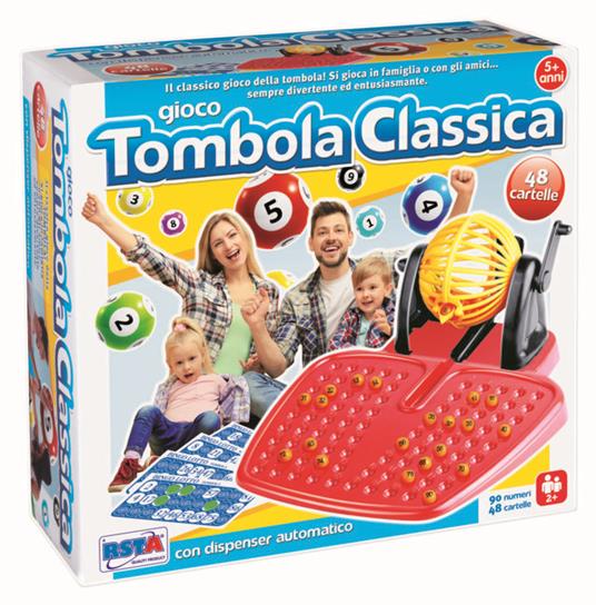 RONCHI SUPERTOYS SRL 10446 Gioco TOMBOLA 48 CARTELLE