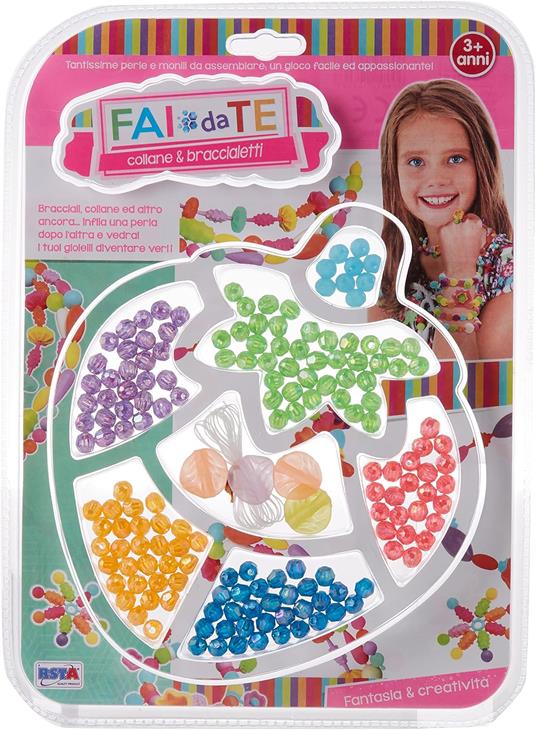 Perline Crea Collane + Braccialetti