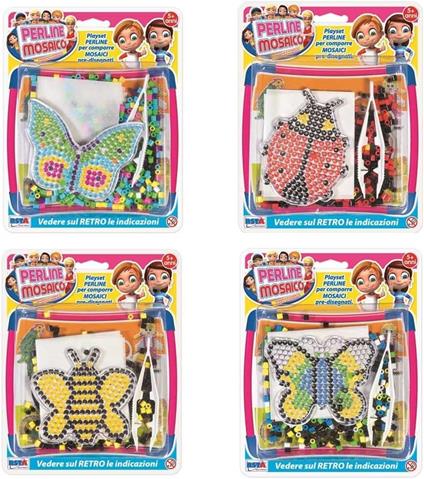 BLISTER PERLINE MOSAICO 4 MODELLI ASS.