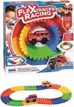 Pista Flex Tracks con Auto luci e suoni