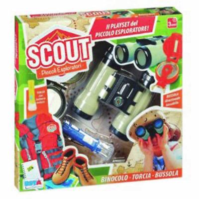 Binocolo con Torcia+Bussola