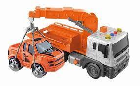 RST - Camion Carro Attrezzi a Frizione con Luci e Suoni - 11487