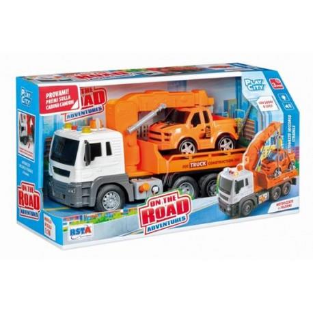 RST - Camion Carro Attrezzi a Frizione con Luci e Suoni - 11487