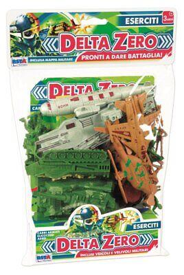 Busta soldatini e veicoli militari Delta Zero