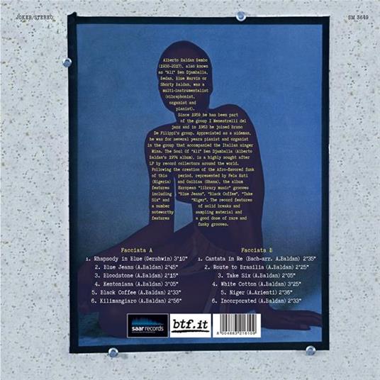 The Soul Of Ali Ben Djamballa - Vinile LP di Alberto Baldan Bembo - 2