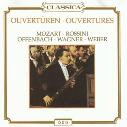 Ouvertures - CD Audio di Wolfgang Amadeus Mozart