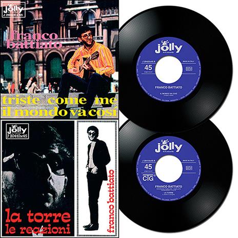 The Jolly Story 1967 (Limited Edition) - Vinile 7'' di Franco Battiato