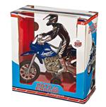 Moto a frizione con pilota