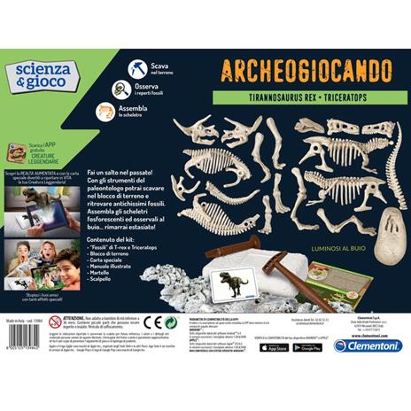 Archeogiocando T-Rex & Triceratopo - 5